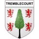 Tremblecourt 54 ville sticker blason écusson autocollant adhésif