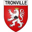 Stickers coat of arms Tronville adhesive sticker