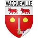 Vacqueville Sticker wappen, gelsenkirchen, augsburg, klebender aufkleber