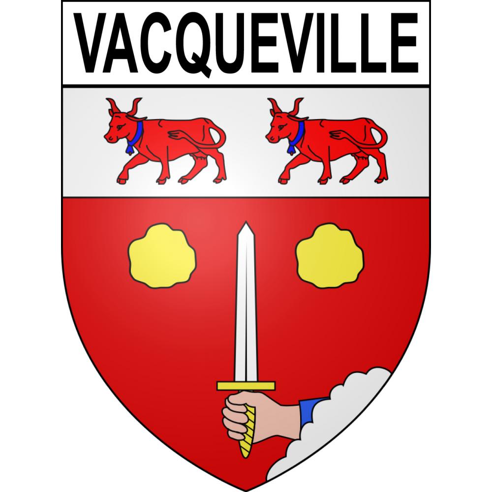 Stickers coat of arms Vacqueville adhesive sticker