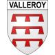 Pegatinas escudo de armas de Valleroy adhesivo de la etiqueta engomada