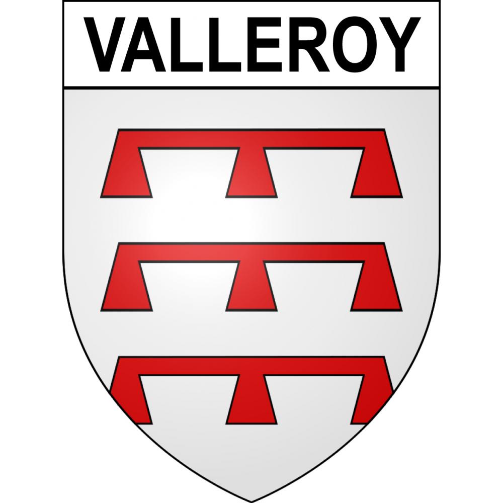 Valleroy Sticker wappen, gelsenkirchen, augsburg, klebender aufkleber