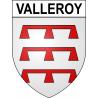 Stickers coat of arms Valleroy adhesive sticker