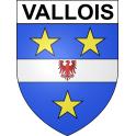 Stickers coat of arms Vallois adhesive sticker