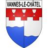 Stickers coat of arms Vannes-le-Châtel adhesive sticker