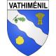 Pegatinas escudo de armas de Vathiménil adhesivo de la etiqueta engomada
