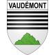 Vaudémont 54 ville sticker blason écusson autocollant adhésif