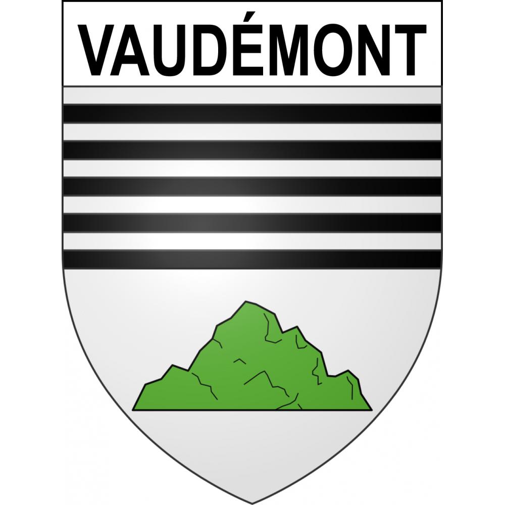 Vaudémont 54 ville sticker blason écusson autocollant adhésif