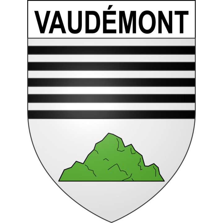 Stickers coat of arms Vaudémont adhesive sticker