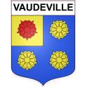 Vaudeville 54 ville sticker blason écusson autocollant adhésif