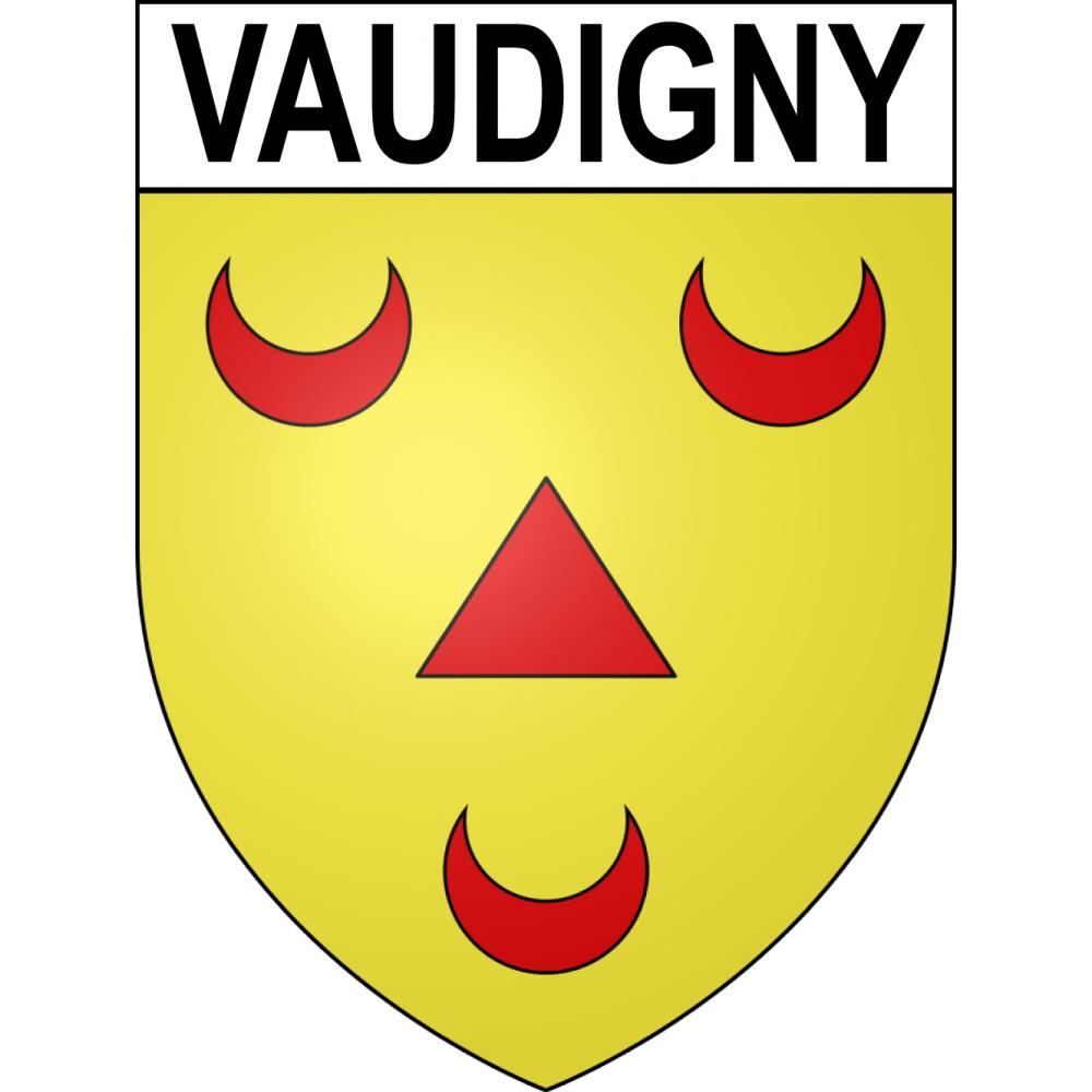 Vaudigny 54 ville sticker blason écusson autocollant adhésif