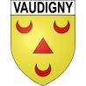 Vaudigny Sticker wappen, gelsenkirchen, augsburg, klebender aufkleber
