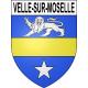Velle-sur-Moselle 54 ville sticker blason écusson autocollant adhésif