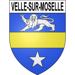 Stickers coat of arms Velle-sur-Moselle adhesive sticker