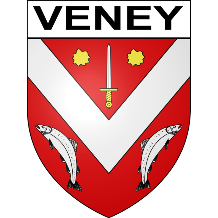 Stickers coat of arms Veney adhesive sticker