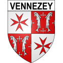 Vennezey Sticker wappen, gelsenkirchen, augsburg, klebender aufkleber