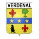 Stickers coat of arms Verdenal adhesive sticker