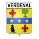 Verdenal 54 ville sticker blason écusson autocollant adhésif