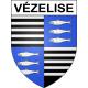 Pegatinas escudo de armas de Vézelise adhesivo de la etiqueta engomada
