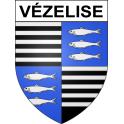 Stickers coat of arms Vézelise adhesive sticker