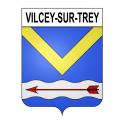Stickers coat of arms Vilcey-sur-Trey adhesive sticker