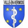 Ville-en-Vermois 54 ville sticker blason écusson autocollant adhésif