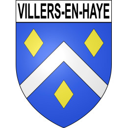 Stickers coat of arms Villers-en-Haye adhesive sticker