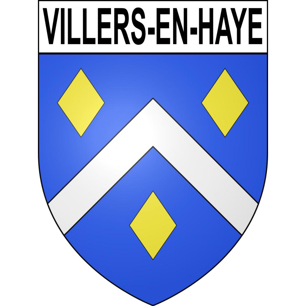 Adesivi stemma Villers-en-Haye adesivo
