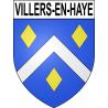 Villers-en-Haye 54 ville sticker blason écusson autocollant adhésif