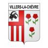 Villers-la-Chèvre 54 ville sticker blason écusson autocollant adhésif