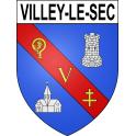 Stickers coat of arms Villey-le-Sec adhesive sticker
