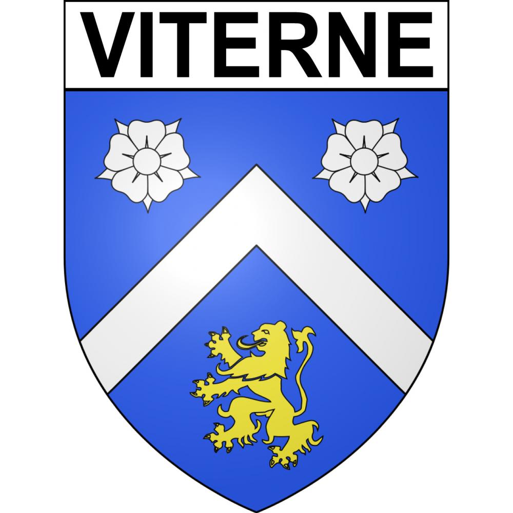 Stickers coat of arms Viterne adhesive sticker