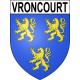 Vroncourt Sticker wappen, gelsenkirchen, augsburg, klebender aufkleber