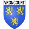 Vroncourt 54 ville sticker blason écusson autocollant adhésif