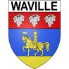 Adesivi stemma Waville adesivo