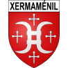 Stickers coat of arms Xermaménil adhesive sticker