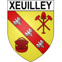 Stickers coat of arms Xeuilley adhesive sticker