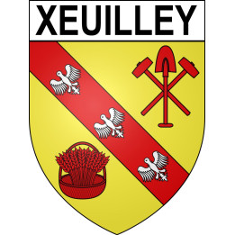 Stickers coat of arms Xeuilley adhesive sticker
