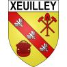 Pegatinas escudo de armas de Xeuilley adhesivo de la etiqueta engomada