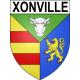 Xonville 54 ville sticker blason écusson autocollant adhésif