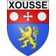 Stickers coat of arms Xousse adhesive sticker