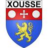 Xousse 54 ville sticker blason écusson autocollant adhésif