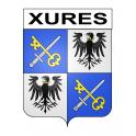 Stickers coat of arms Xures adhesive sticker