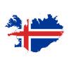 Pegatina de la Bandera de islandia Islandia pegatina de la bandera mape