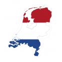 Autocollant Drapeau Netherlands Pays Bas sticker drapeau carte adhésif flag map