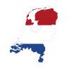 Aufkleber Flagge Niederlande niederlande sticker flag map