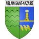 Ablain-Saint-Nazaire 62 ville sticker blason écusson autocollant adhésif