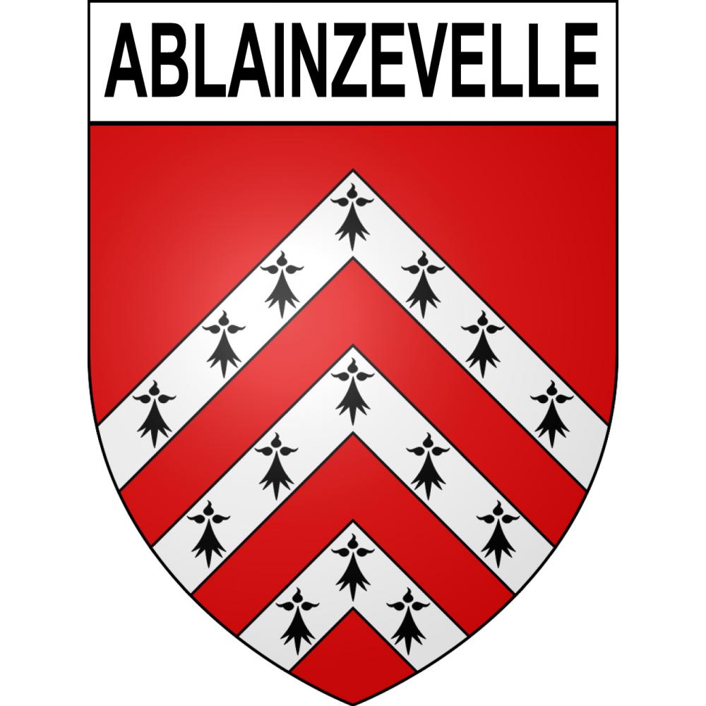 Ablainzevelle 62 ville sticker blason écusson autocollant adhésif