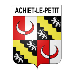 Achiet-le-Petit 62 ville sticker blason écusson autocollant adhésif