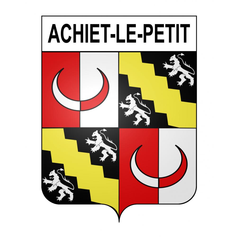 Stickers coat of arms Achiet-le-Petit adhesive sticker